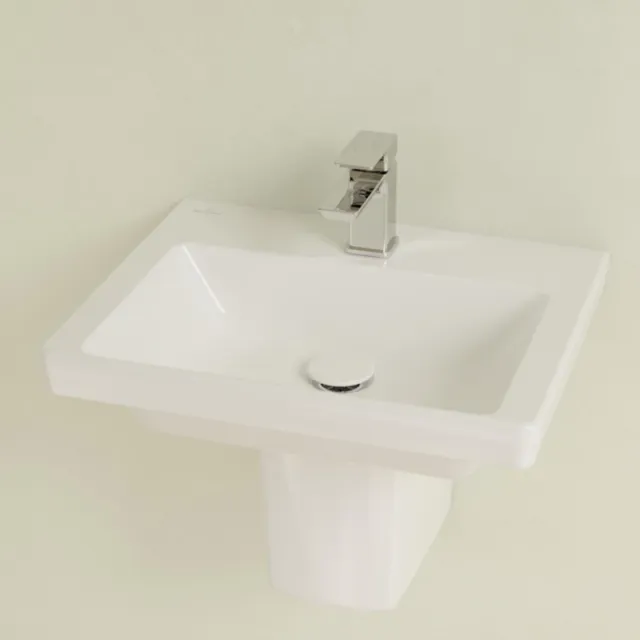 Villeroy & Boch Fontein Villeroy & Boch Subway 3.0 Zonder Overloop 50x40x14.5 cm Wit Alpin
