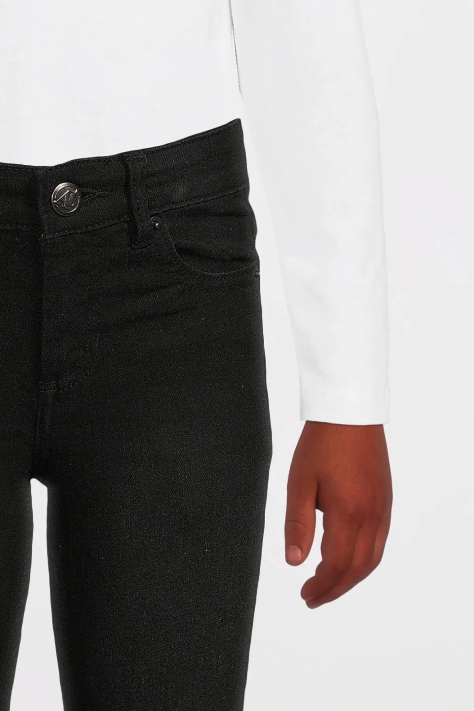 Anytime skinny jeans zwart, foto 4