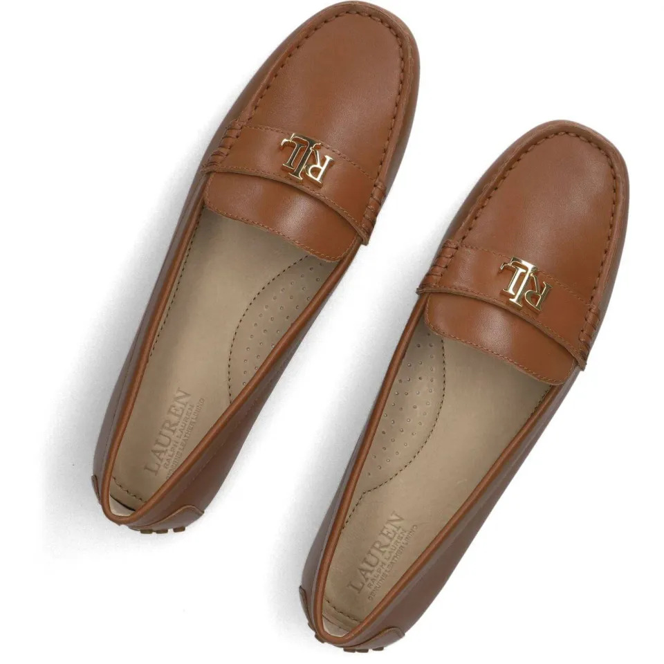 Lauren Ralph Lauren Mocassins Barnsbury Flats Camel, foto 3