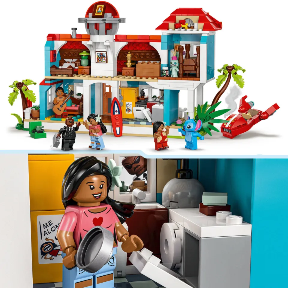 Lego Disney Lilo en Stitch Strandhuis 43268, foto 5