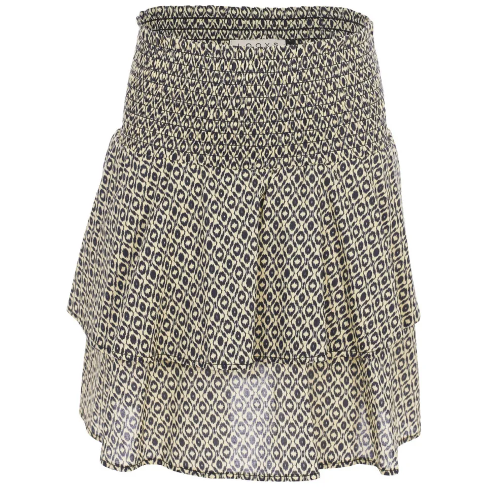 LOOXS 10sixteen mini strokenrok met print beige, foto 2