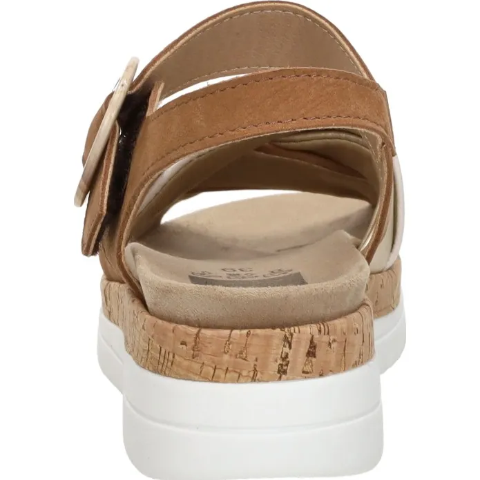 Sub55 Comfort Collection Sami 02 sandalen cognac, foto 4