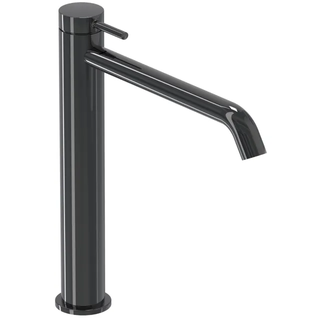 IVY Bond Model L Coldstart wastafelkraan zwart chroom Zwart Chroom PVD