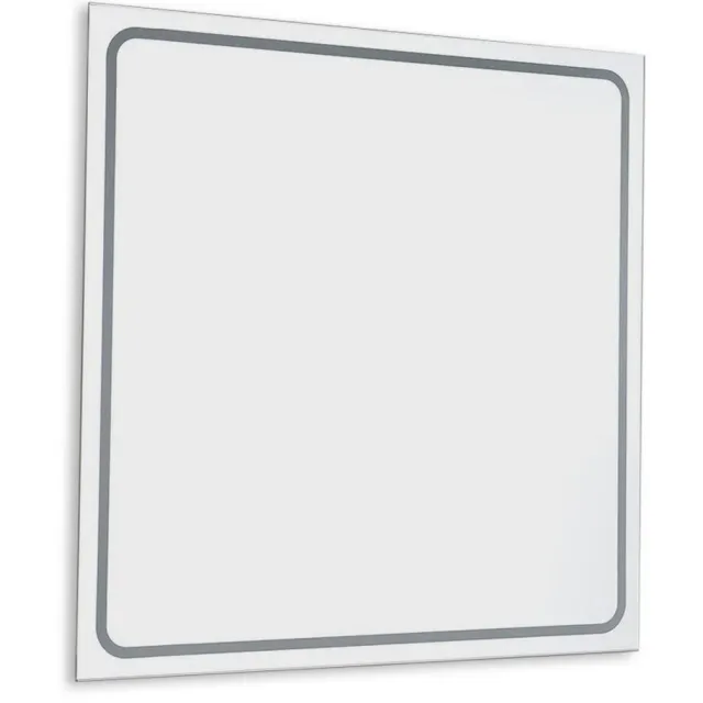 Sapho Badkamerspiegel Sapho Gemini II 40x60 cm LED-Strips Aluminium