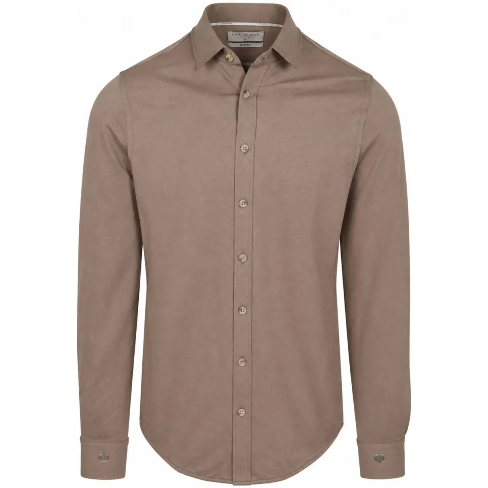 Cast Iron regular fit casual overhemd - bruin, foto 2