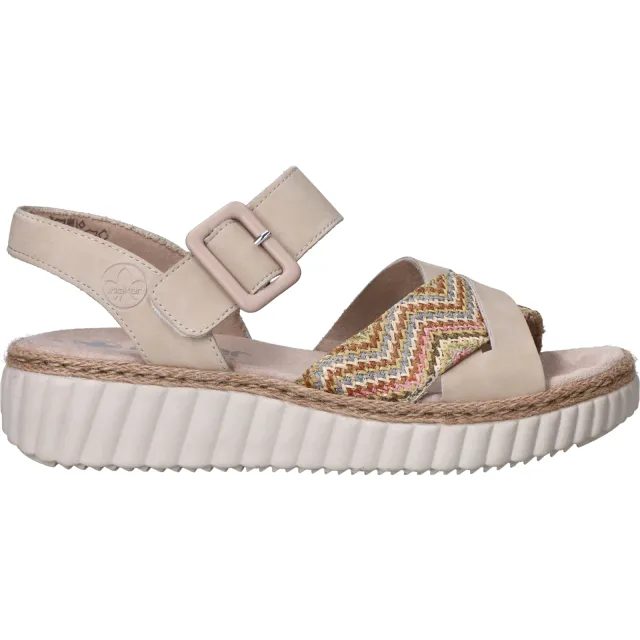 Rieker H-Leest sandalen beige