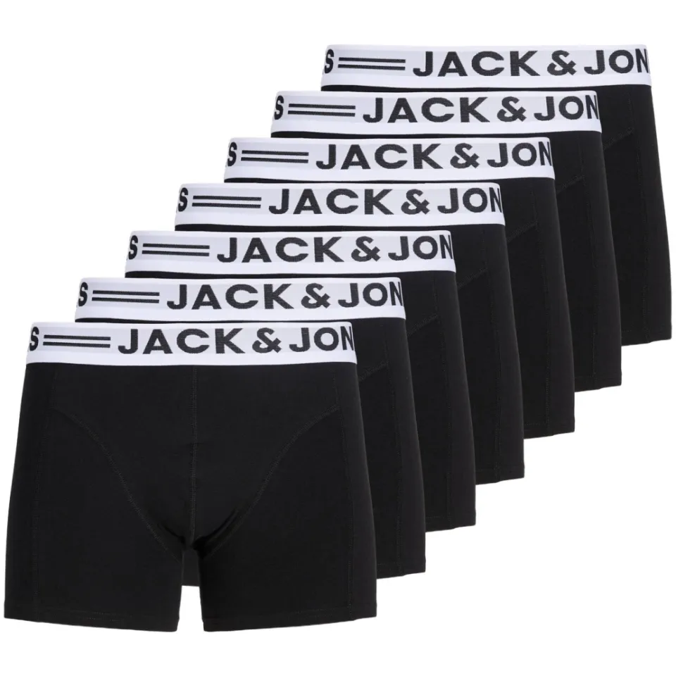 Jack & Jones Sense Trunk boxershorts zwart 7-pack, foto 3