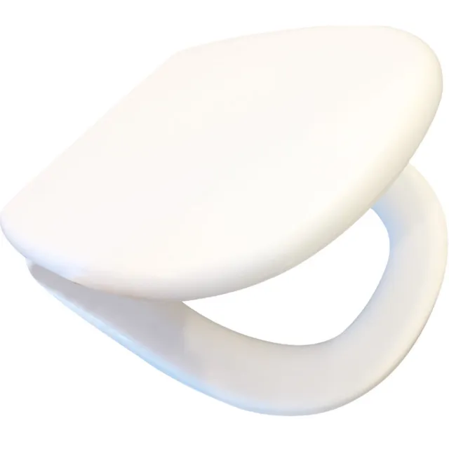 Best Design Quali toiletzitting soft-closing met deksel glans wit