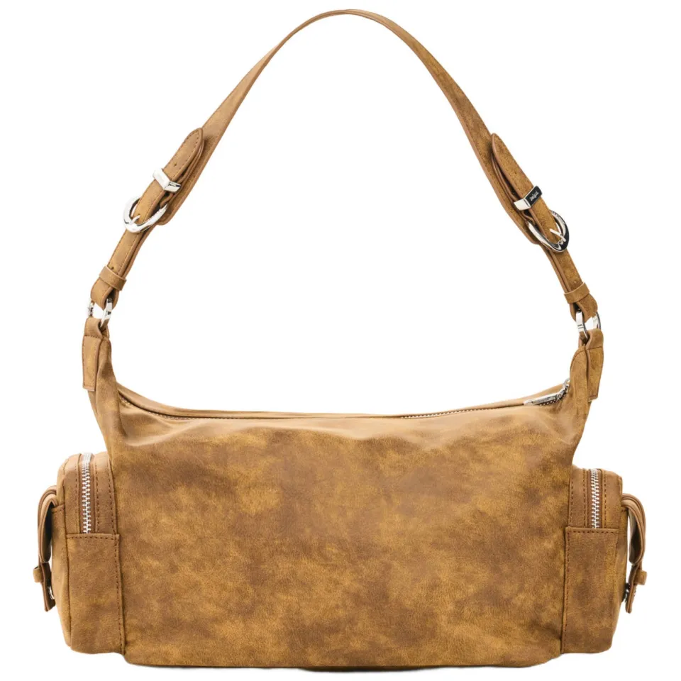 Desigual schoudertas camel, foto 2