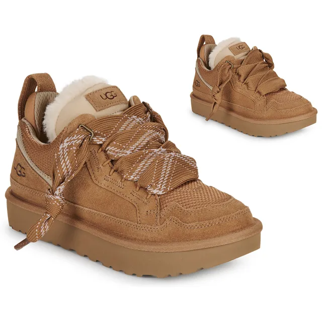Ugg Lowmel sneakers chestnut bruin, foto 2