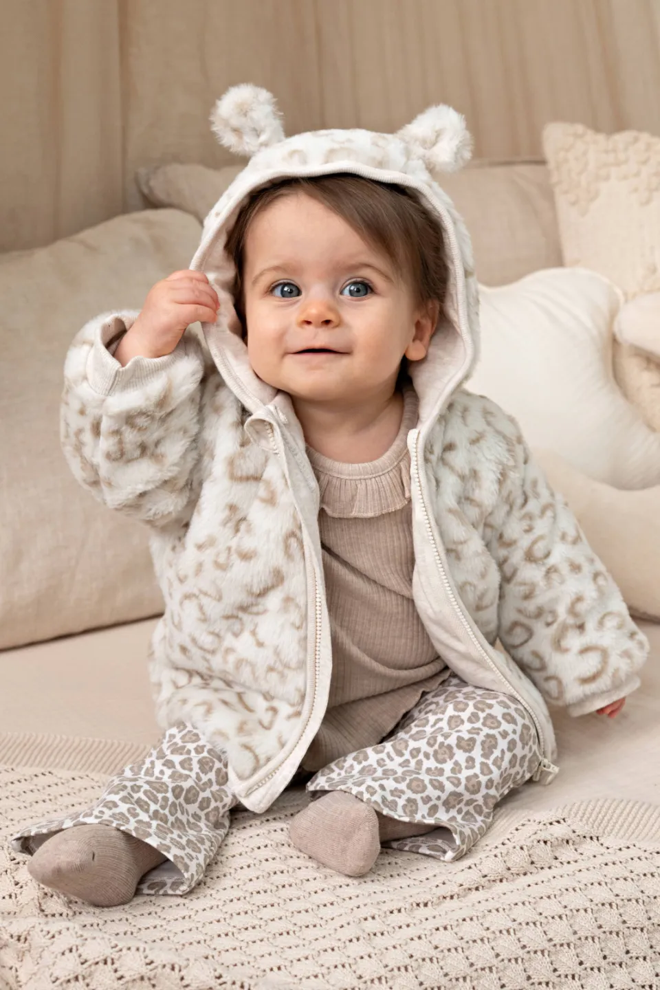Feetje longsleeve Dress to Impress taupe, foto 7