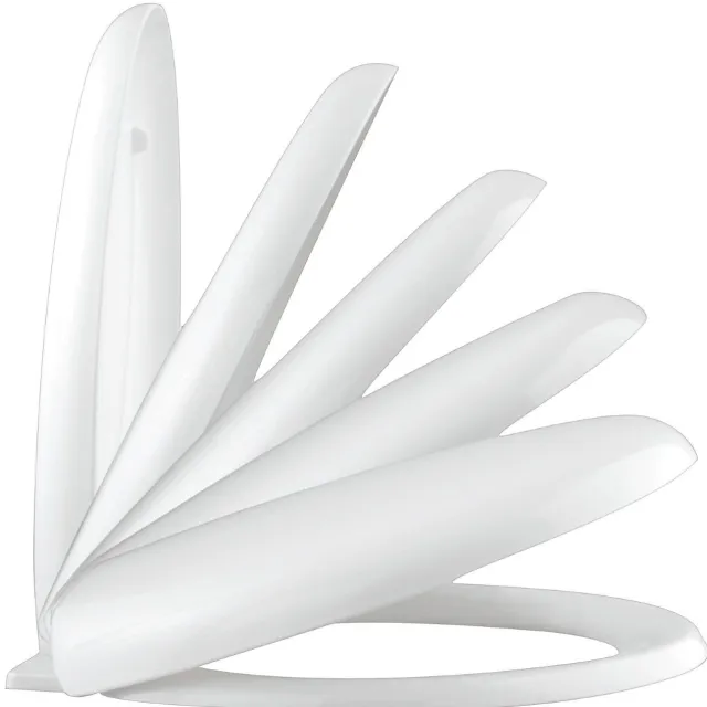 Schutte White toiletzitting duroplast soft close wit