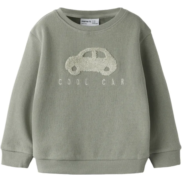 NAME IT MINI sweater lichtgroen, foto 2