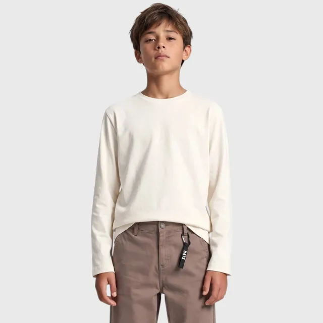 s.Oliver longsleeve met backprint beige