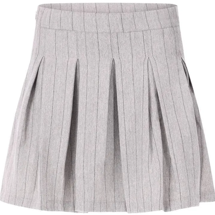 Retour Jeans skort met krijtstreep lichtgrijs, foto 3