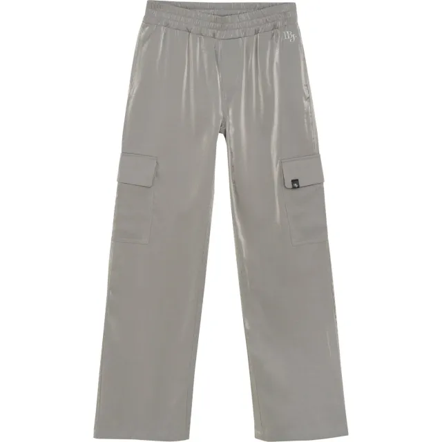 Indian Blue Jeans losse cargobroek zilver, foto 2