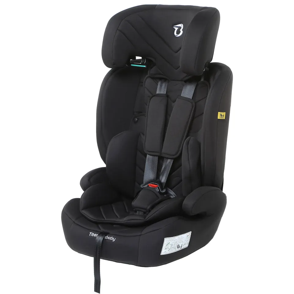 Titaniumbaby Niklas I-Size autostoel zwart, foto 5