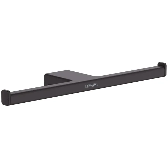 Hansgrohe AddStoris dubbele toiletrolhouder goudkleurig Mat Zwart