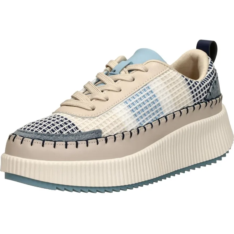 Sub55 lage sneakers licht blauw, foto 3