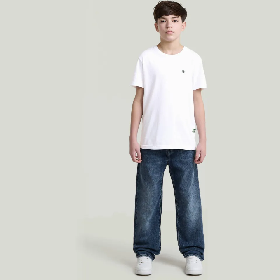 G-Star T-shirts set van 2 zwart wit, foto 2