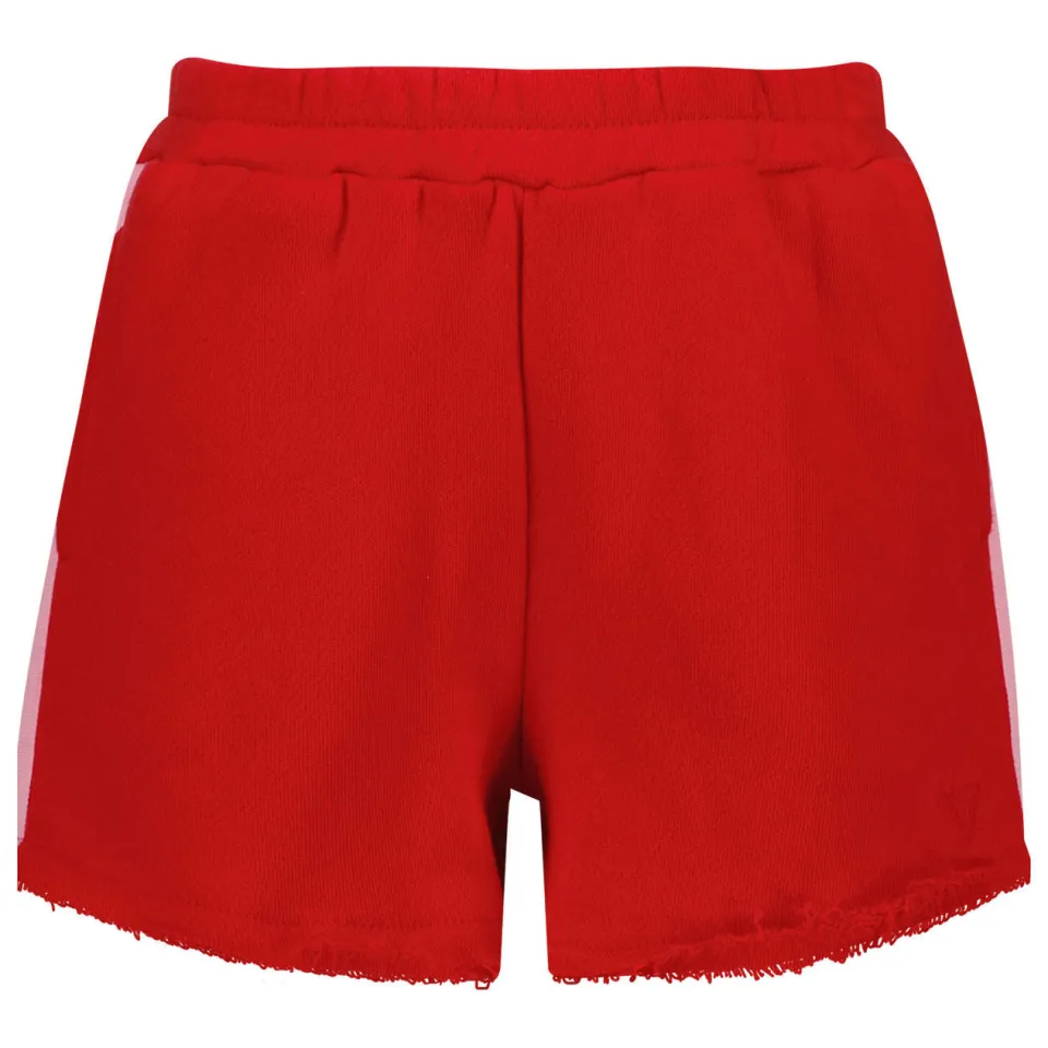 Vingino relaxed sweatshort rood, foto 2