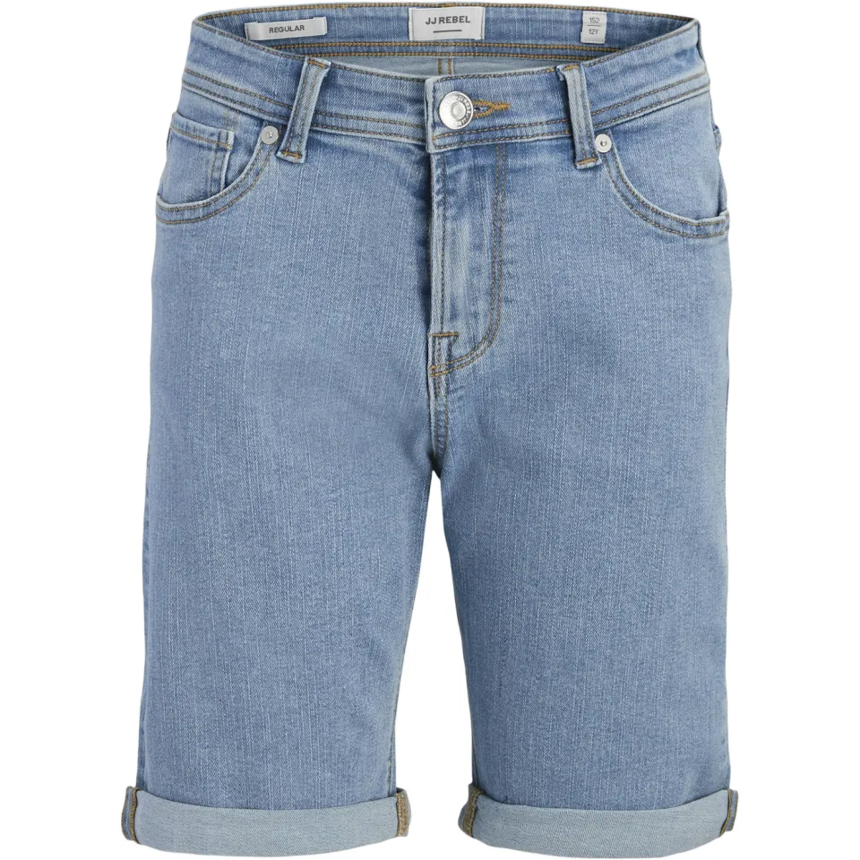 JJ Rebel JUNIOR jeansshort medium blue denim, foto 2