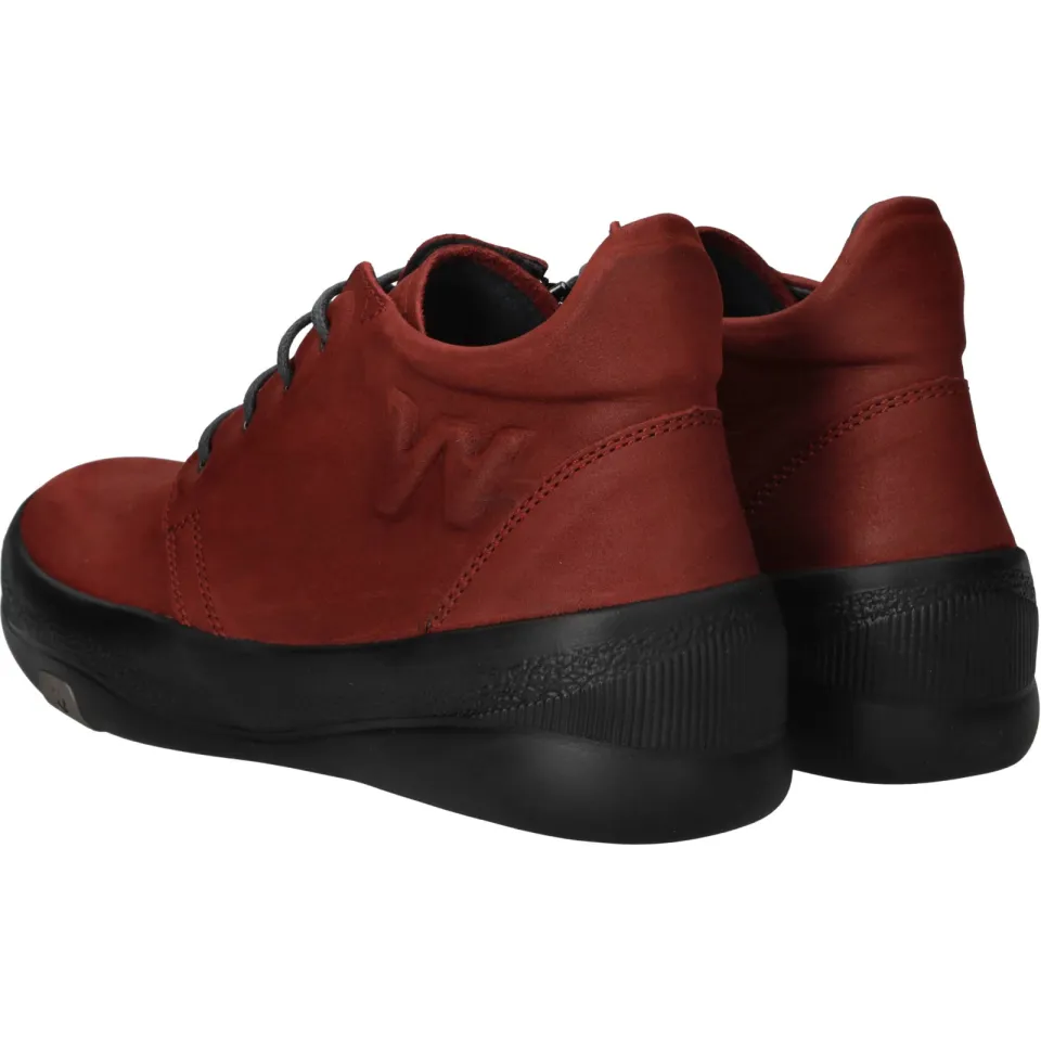 Wolky Fuse veterboots rood, foto 4