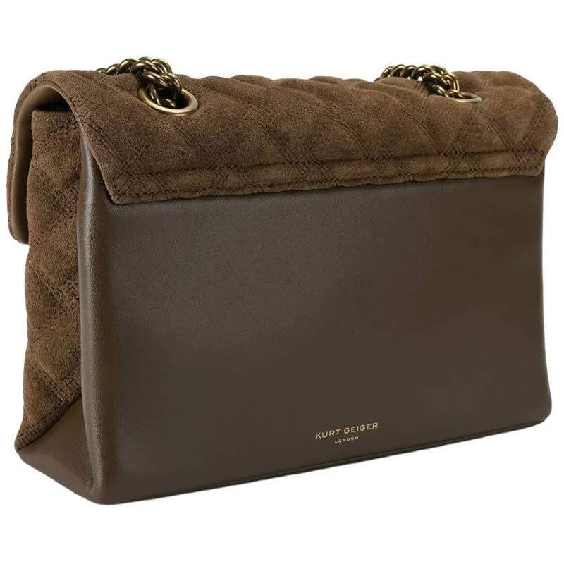 Kurt Geiger Kensington crossbody tas bruin, foto 4