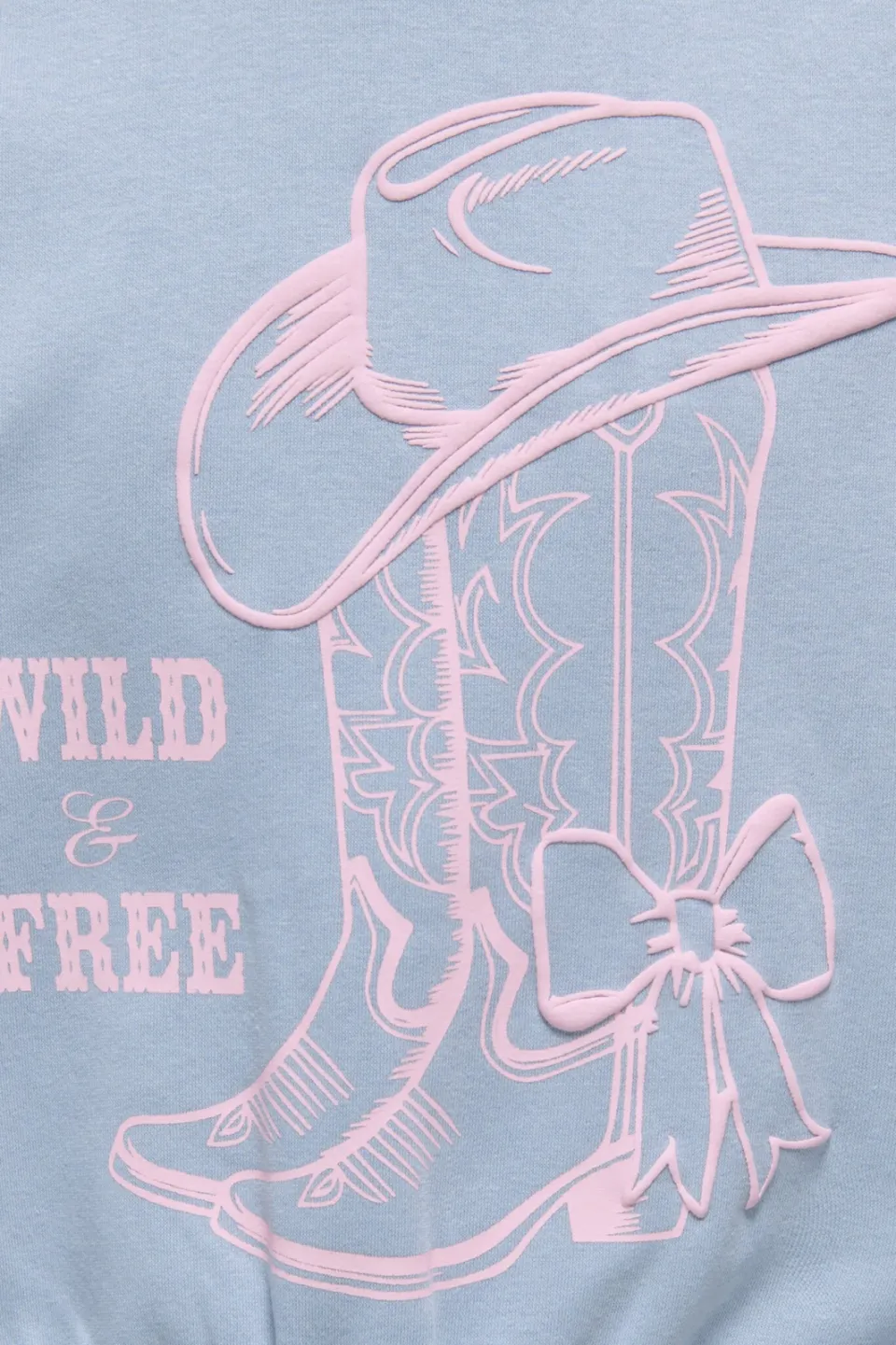 KIDS ONLY GIRL sweater met print - lichtblauw, foto 3