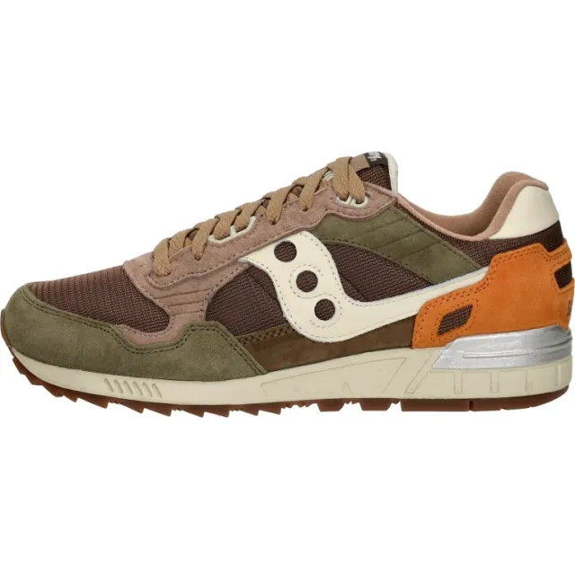Saucony Shadow 5000 lage sneaker bruin, foto 2