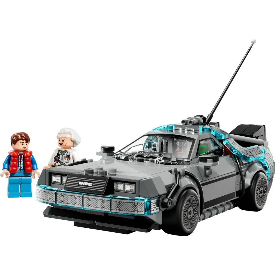 Lego Speed Champions Tijdmachine uit Back to the Future Bouwpakket 77256, foto 6
