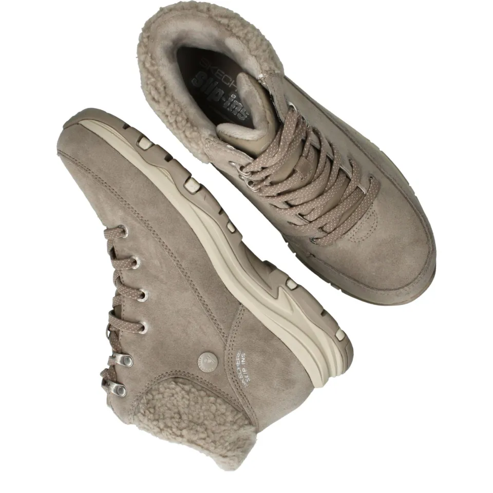 Skechers Slip-Ins Waterproof veterboot taupe, foto 4