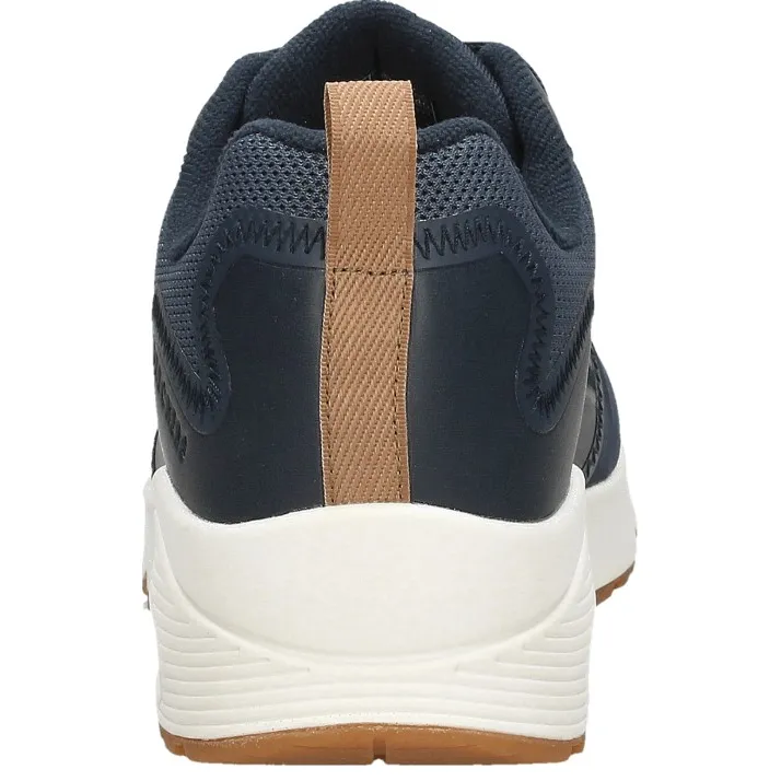 Skechers Uno Layover lage sneaker blauw, foto 4