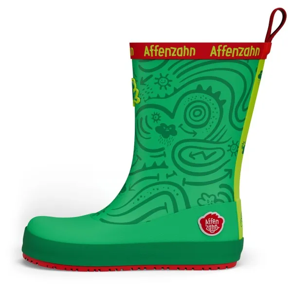 Affenzahn Kid's Gummistiefel Vegan Plashy - Rubberlaarzen, groen
