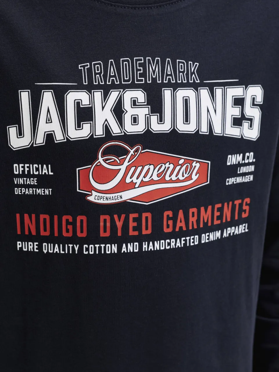 Jack & Jones longsleeve donkerblauw, foto 6