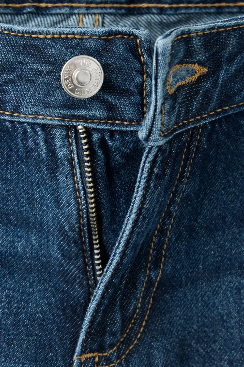 Mango TEEN wide leg jeans - dark blue denim, foto 5