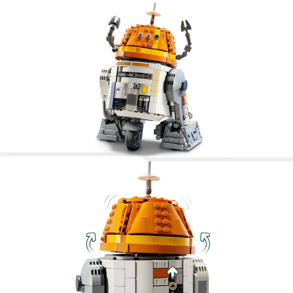Lego Star Wars Ahsoka Chopper (C1-10P) Astromech Droid 75416, foto 7