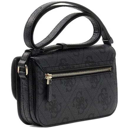 Schoudertas Guess JANIE LOGO CONVERTIBLE XBODY zwart, foto 4