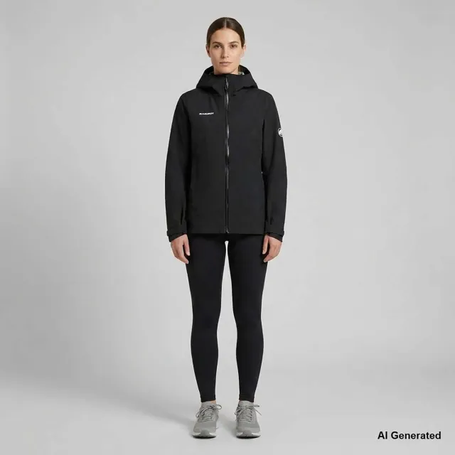 mammut Blazer Mammut Crater Light Hs Hooded Jacket Women Zwart