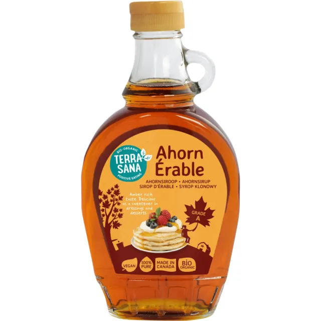 TerraSana Ahornsiroop Graad A 250 ml