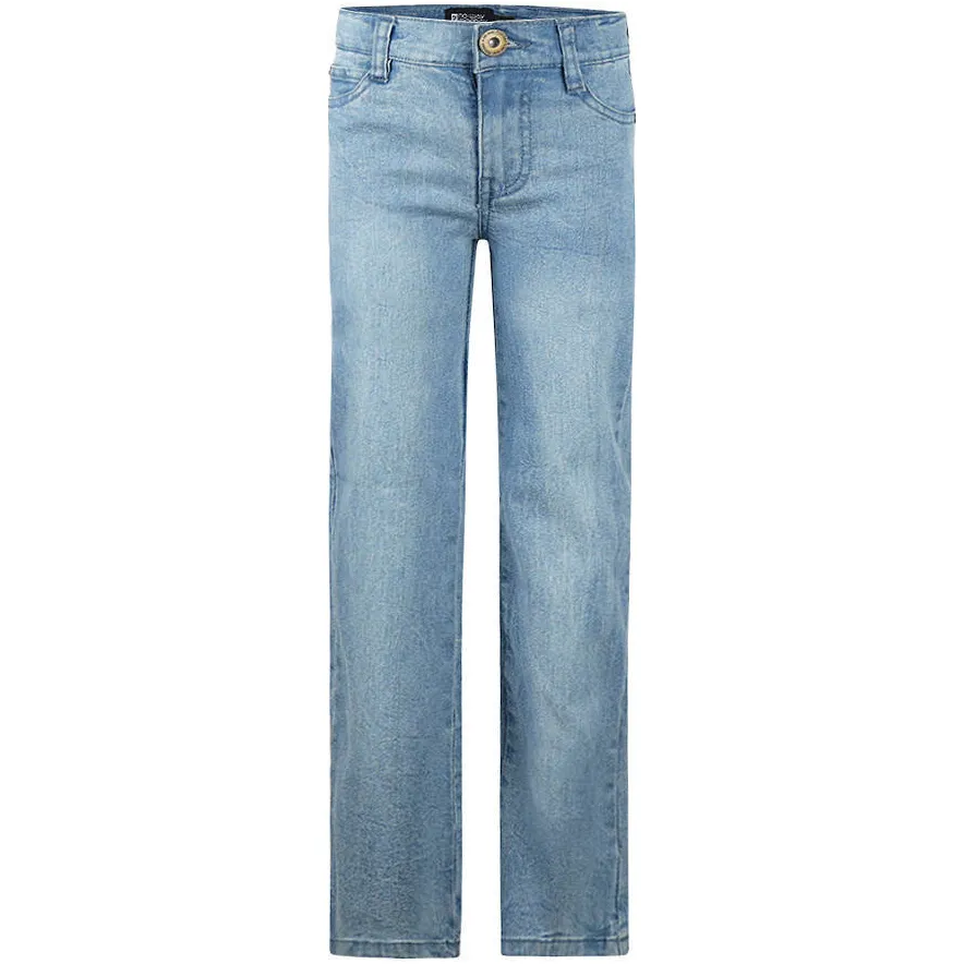 No Way Monday wide leg jeans light blue denim, foto 2