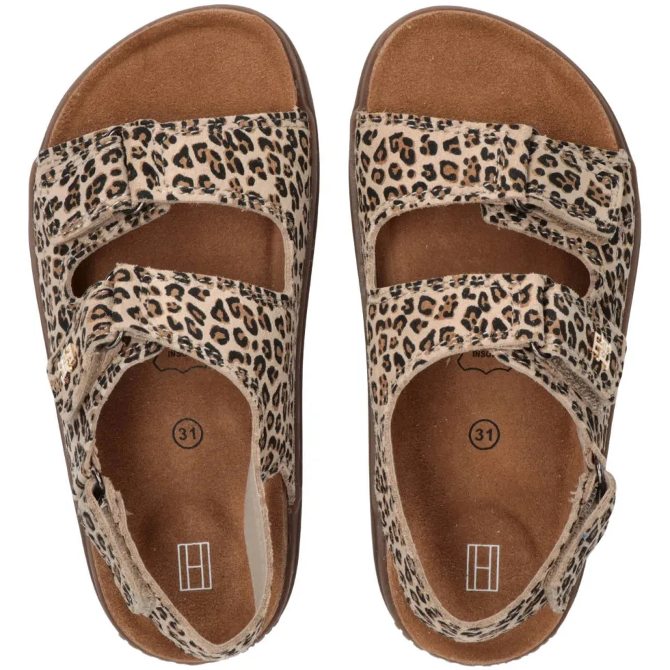 Tommy Hilfiger Francis platte sandalen panterprint, foto 3