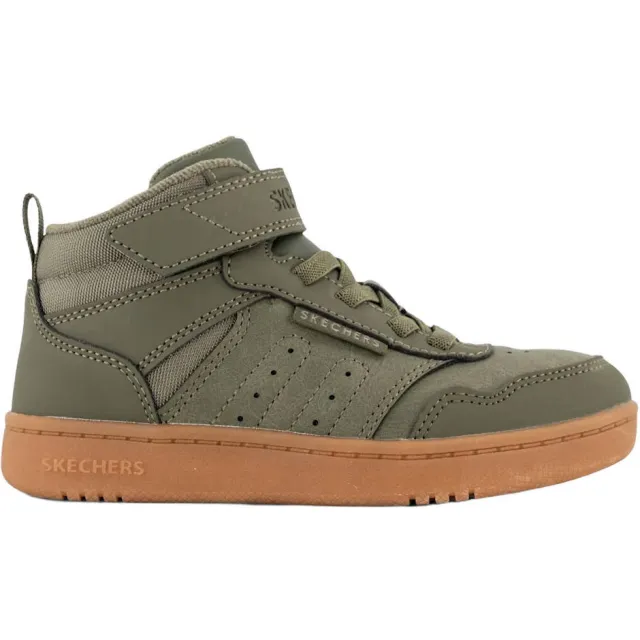 Skechers suèdelook sneakers - olijfgroen