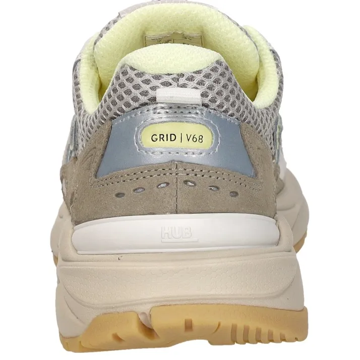 Hub Grid M46 lage sneakers beige, foto 6