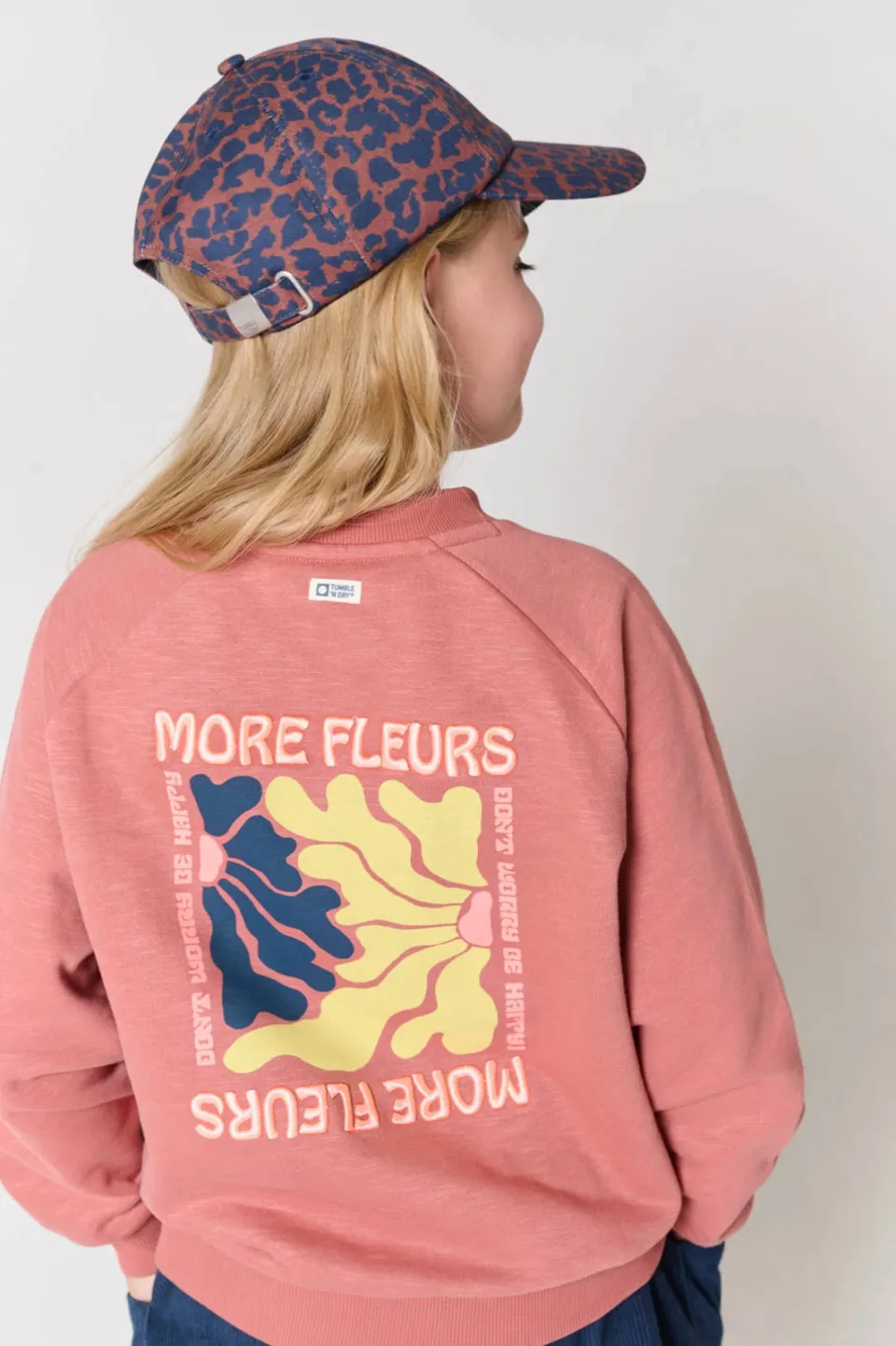 Tumble 'n Dry sweater met backprint - oudroze, foto 4