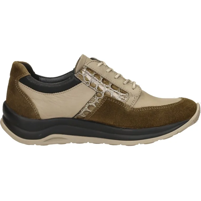 Wolky Comrie veterschoen beige