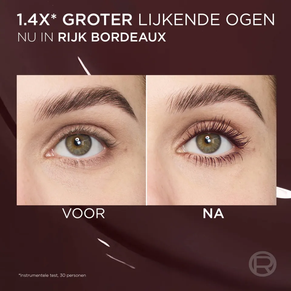 L'oréal Panorama Chromatic Bordeaux mascara, foto 4