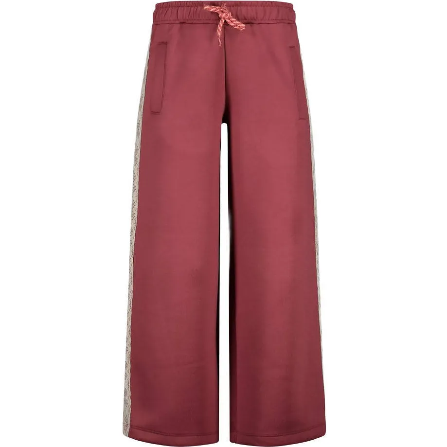Jubel Moon Flowers wide leg joggingbroek oudroze, foto 2