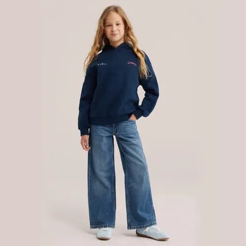 WE Fashion sweater met backprint - donkerblauw, foto 3
