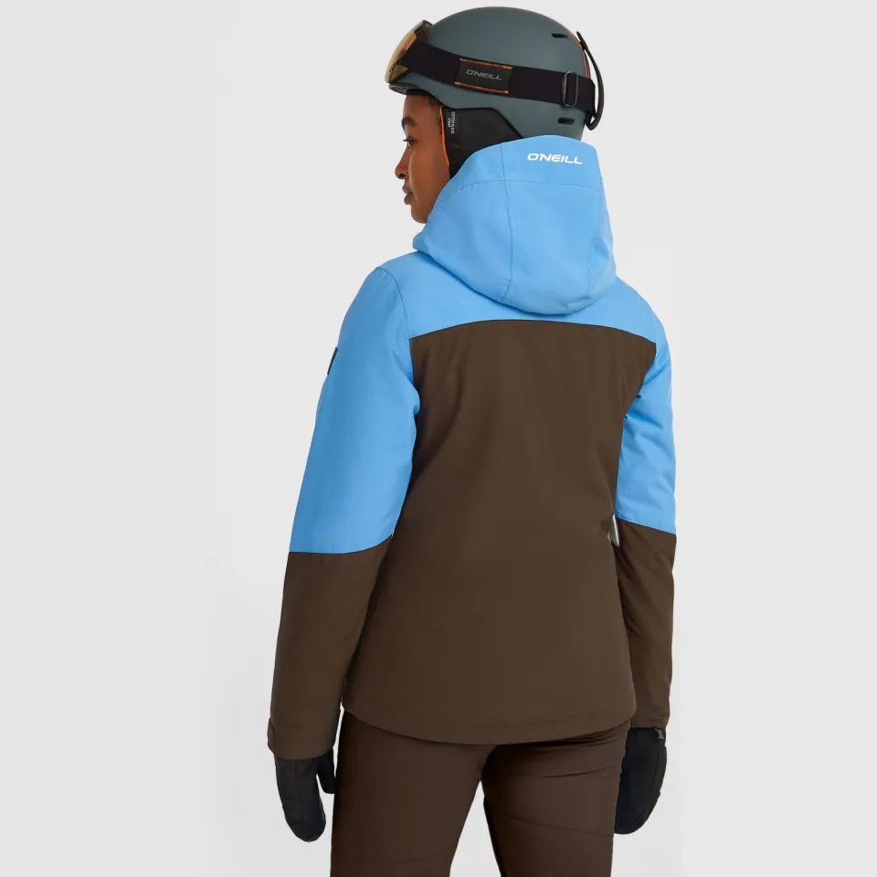O'Neill ski-jas FWC'Cruz Triple blauw/bruin/ecru, foto 6